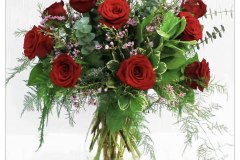 Red Roses in Vase, Starting @ $135