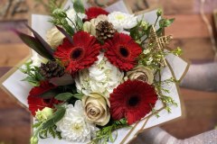Christmas Bouquet, Red and White, $75, $100, $125